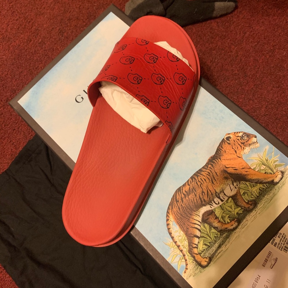 Limited edition Gucci slides